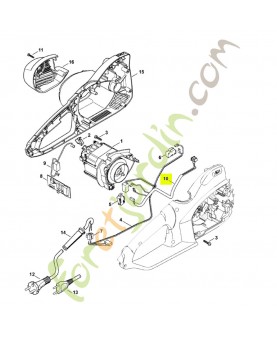 Faisceau de cables 1209-440-3012- Pièce détachée Stihl