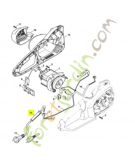 Protection de cable 1204-431-2400- Pièce de détachée Sithl