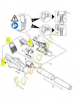 Batterie avec module électronique