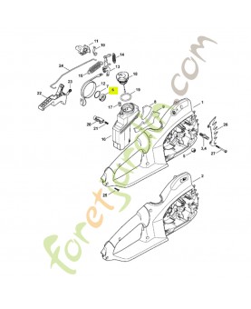 Roulement a billes 9503-003-9870- Pièce de détachée Sithl