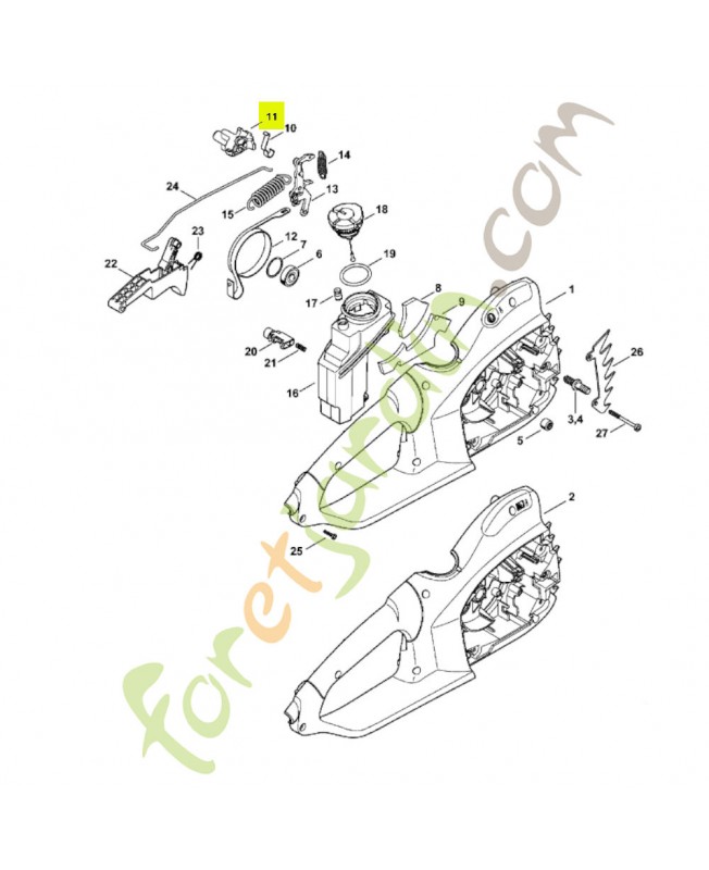 Entraineur 1209-162-3200- Pièce de détachée Sithl