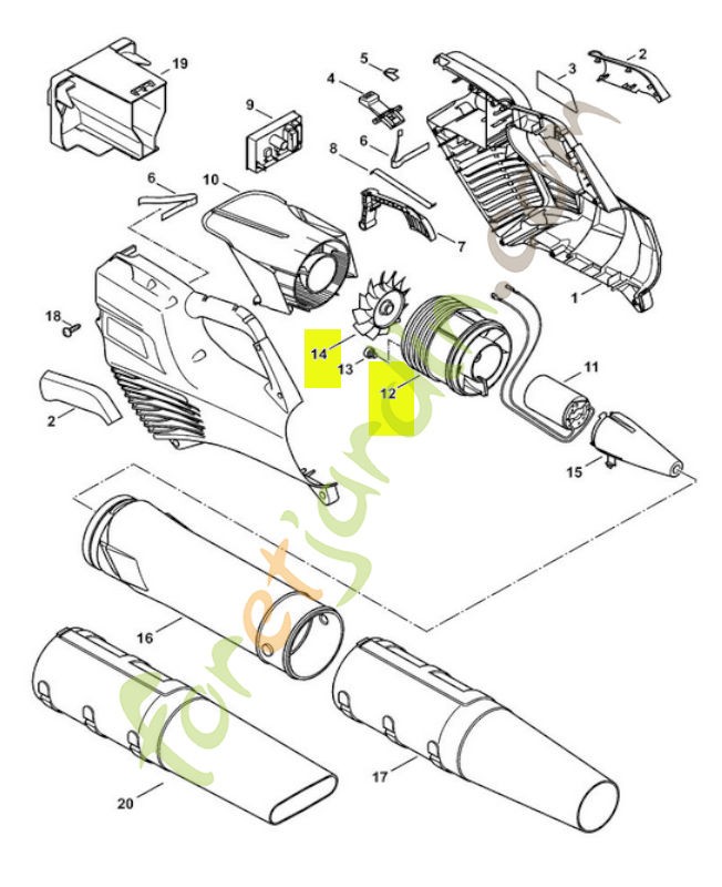 Distributeur annulaire