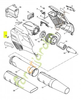 Vis is-p 4x16 stihl réf : 9074-477-3025