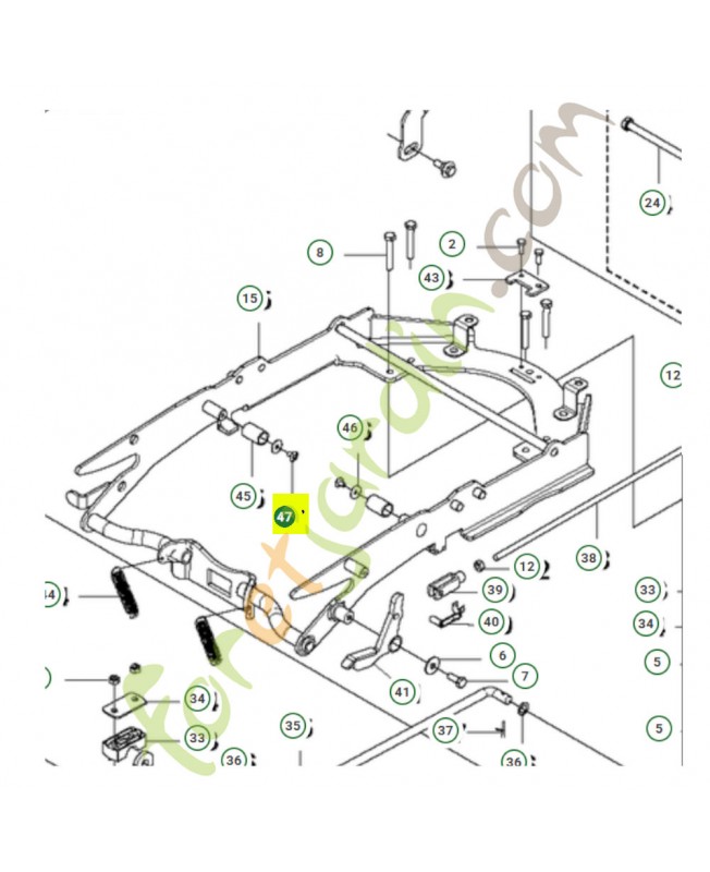 Vis 535425801- Pièce de détachée Husqvarna