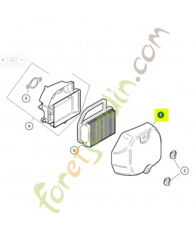 Couvercle 531029725- Pièce de détachée Husqvarna