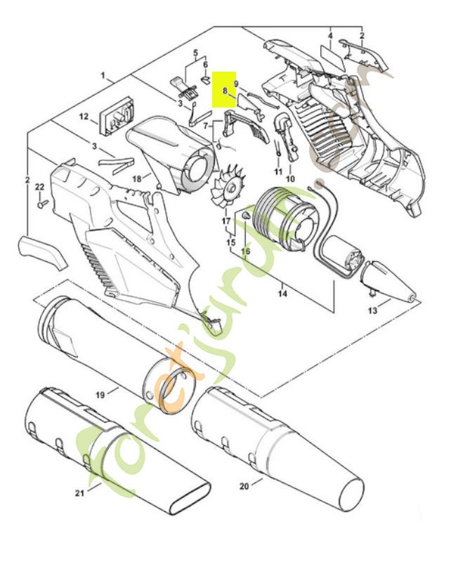 Blocage de gâchette de commande
