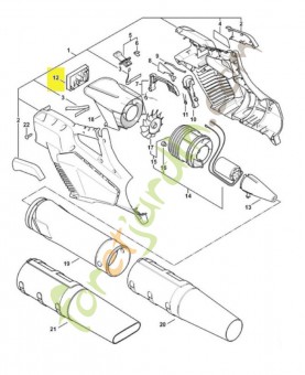 Module électronique Stihl ref. 4523-430-1411