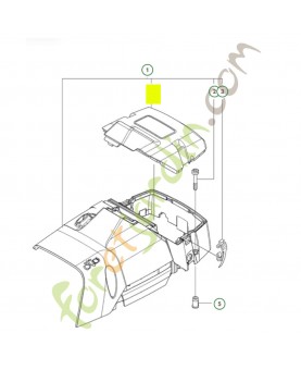 Couvercle 503696001- Pièce de détachée Husqvarna
