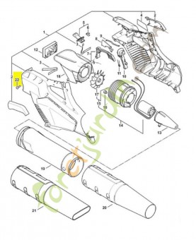 Vis is-p 4x16 stihl réf : 9074-477-3025