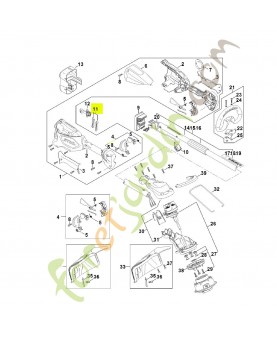 Ressort 4522-791-3100- Pièce détachée Stihl