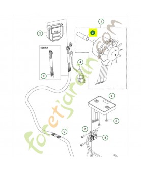 Adaptateur 591355901 - Pièce détachée Husqvarna