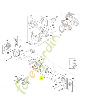 Vis cylindrique is m4 x 10 9022-313-0650. Pièce de rechange Sithl