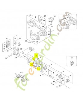 Ventilateur FA03-600-3200 - Pièce détachée Stihl