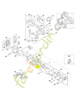 Carter en volute FA03-600-4400- Pièce détachée Stihl