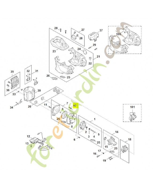 Vis cylind is 5x32 9075-478-4167 - Pièce de détachée Sithl