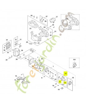 Bride FA03-600-3401- Pièce détachée Stihl