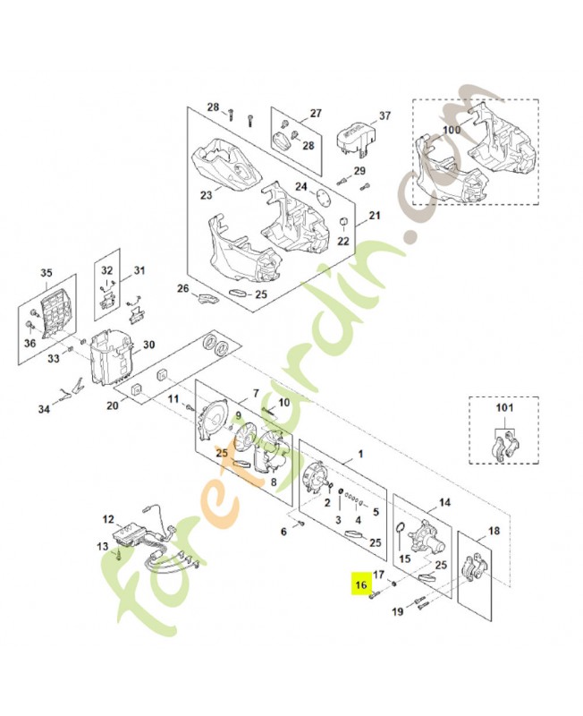 Vis cylind. is-d 6x35 9075-478-4720- Pièce de détachée Sithl