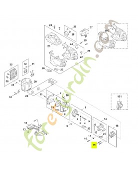 Vis cylindrique 9074-477-4132. Pièce de rechange Sithl
