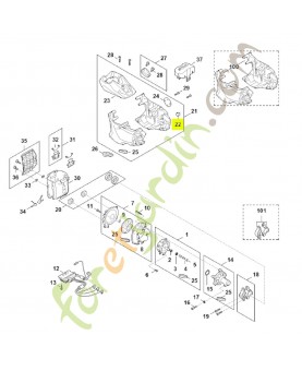 Joint FA03-609-0100- Pièce détachée Stihl