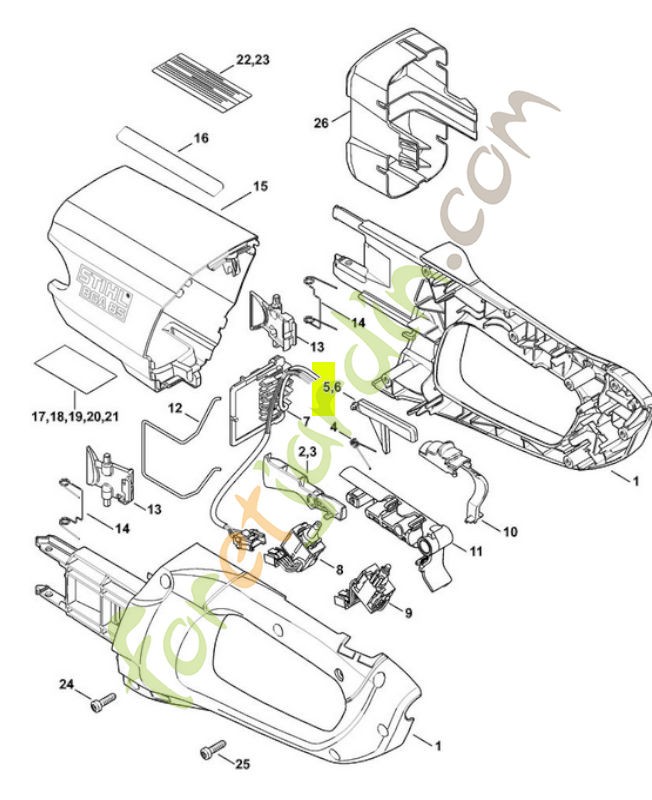 Blocage de gâchette de commande