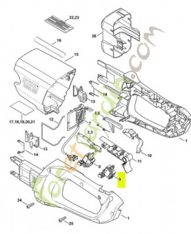 Interrupteur Stihl ref.  4852-430-0500