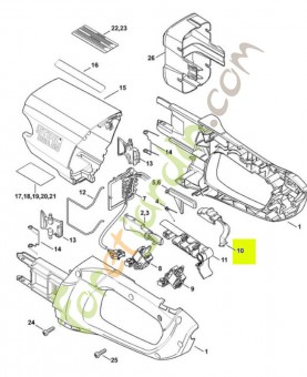 Levier d'encliquetage