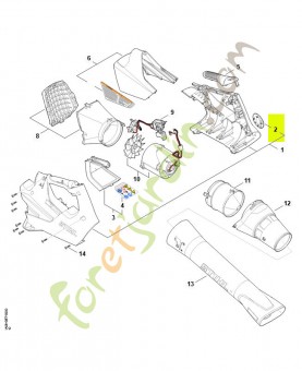 Plaque matricule BGA 30