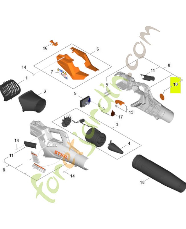 Plaque matricule BGA 50
