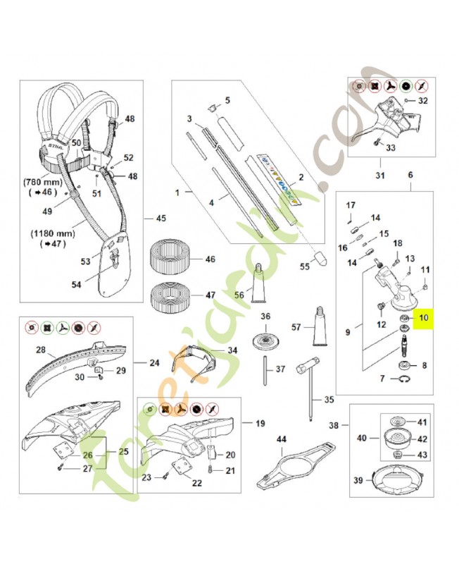 Roulement rainuré à billes 629