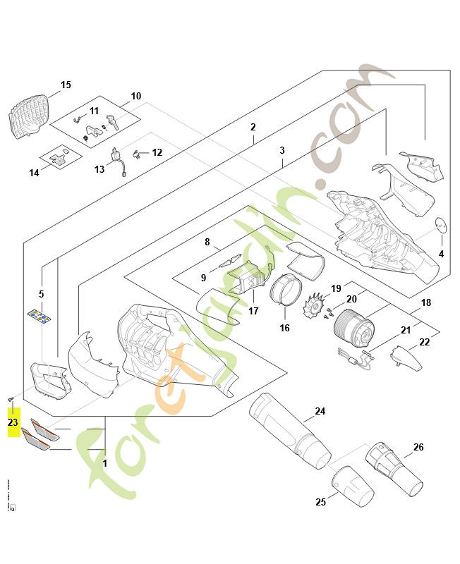 Vis is-p 4x16 stihl réf : 9074-477-3025