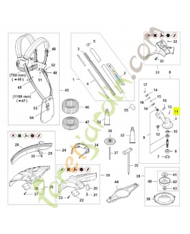 Bouchon de sureté 4180-641-0800- Pièce détachée Stihl