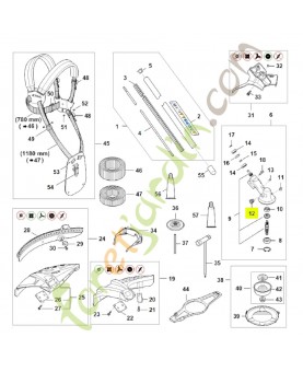 Vis de fermeture stihl réf: 4119-713-6500