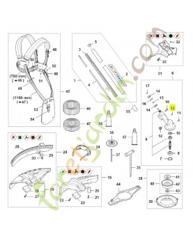 Goujon filete m6 0000-953-1001 - Pièce de détachée Sithl