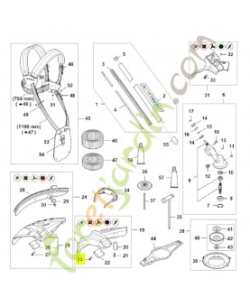 Vis cylindrique is-m 5x23 9022-373-1025- Pièce de détachée Sithl