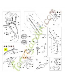 Tablier 4180-716-3200- Pièce détachée Stihl