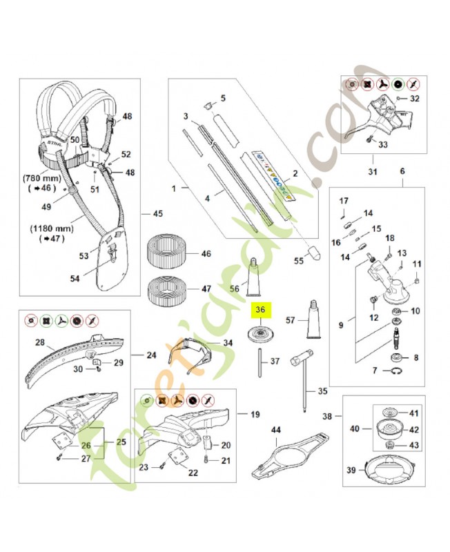 Rondelle de pression 4137-710-3800- Pièce détachée Stihl
