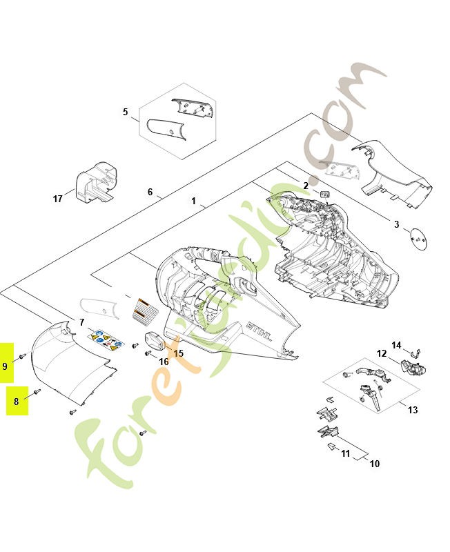 Vis is-p 4x16 stihl réf : 9074-477-3025