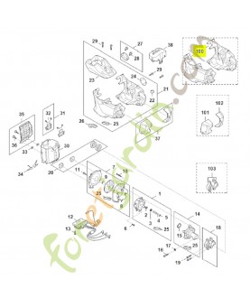 Carter moteur Stihl ref. FA03-600-0821