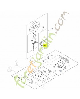 Vis cylind. is-m 5x17 9022-319-0981- Pièce de détachée Sithl