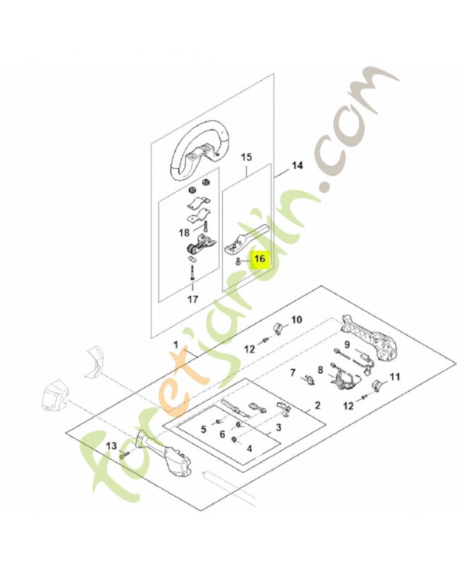 Vis cylind. is-m 5x17 9022-319-0981- Pièce de détachée Sithl