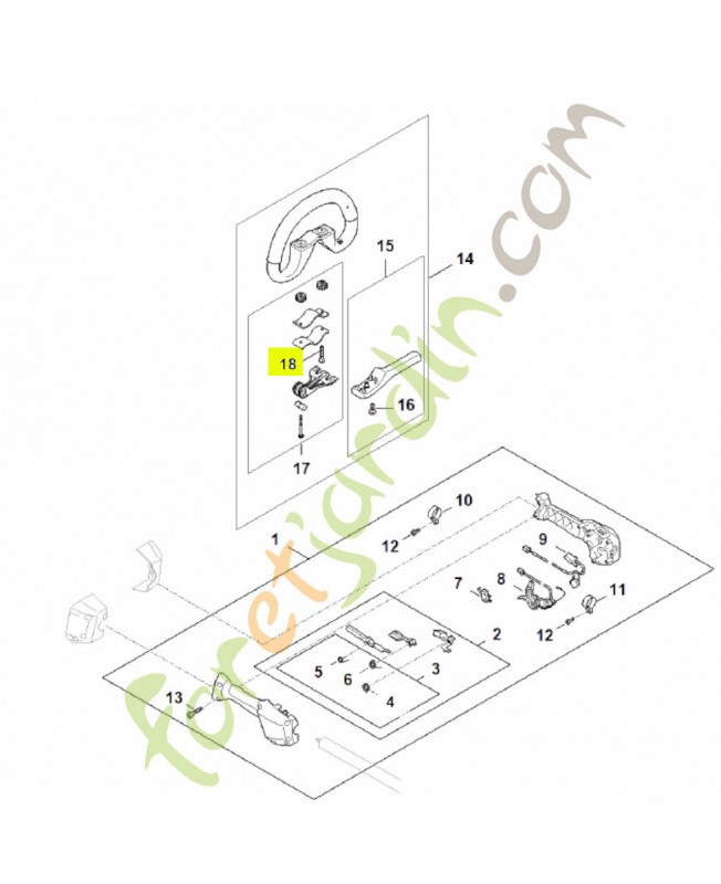 Vis cylindrique is m5 x 30 9022-341-1070- Pièce de détachée Sithl