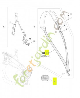 Sangle 25mm x 10m stihl ref. 0000-930-2241