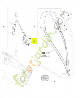 Vis is-p 4x16 stihl réf : 9074-477-3025