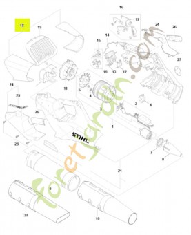 Jeu de garnitures insonorisantes