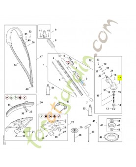Bouchon de sureté 4180-641-0800- Pièce détachée Stihl