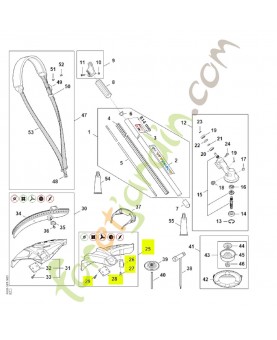 Pièce de protection Ø 450 mm FA03 710 8100 stihl
