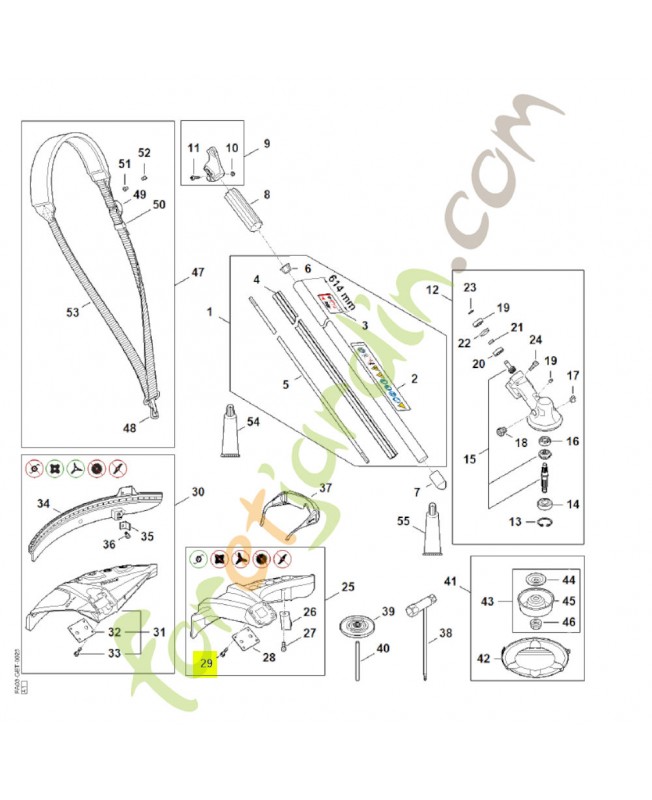 Vis cylindrique is-m 5x23 9022-373-1025- Pièce de détachée Sithl