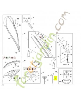 Clé multiple 4180-890-3400 - Pièce de détachée Sithl