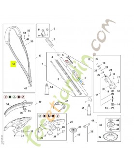 Sangle 25mm x 10m 0000-930-2241 - Pièce de détachée Sithl