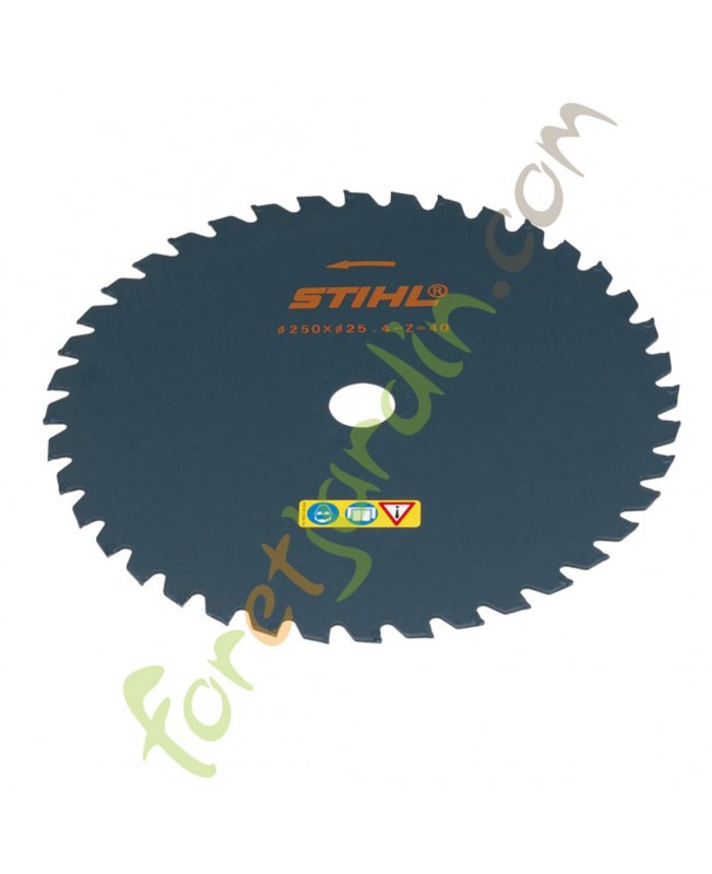 Couteau à herbe 40 Dents 250mm Stihl référence 4001-713-3806